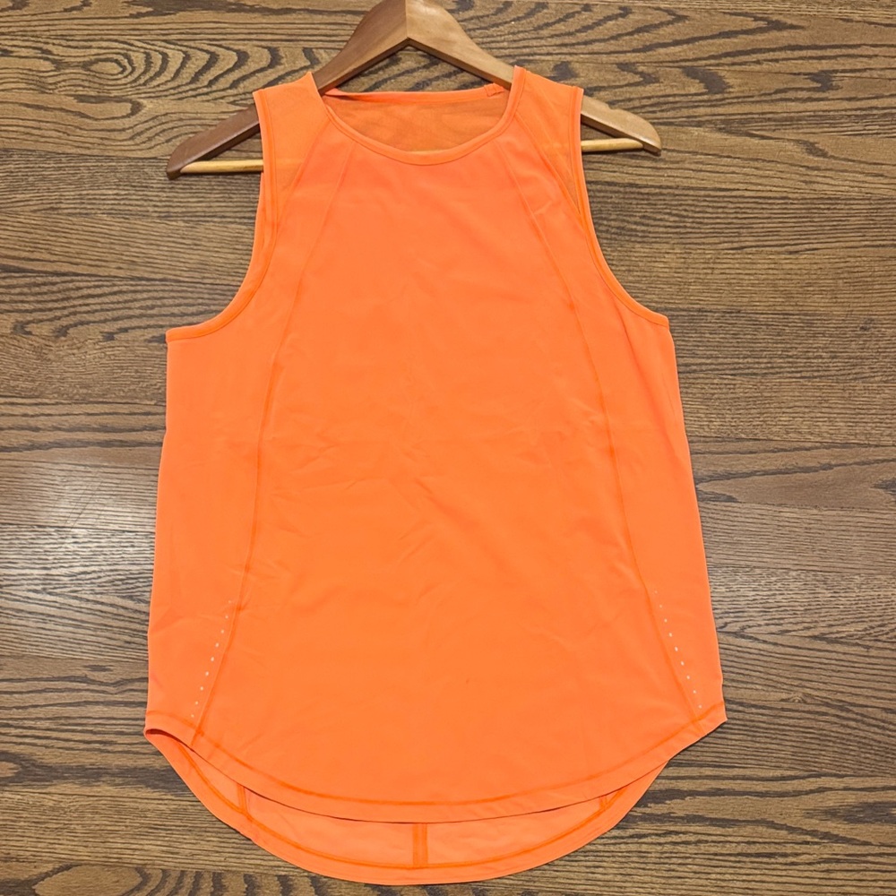 Lululemon Athletica Bright Orange Tank Top